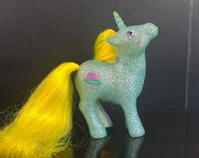 Mlp G1 Star Hopper My Little Pony Sparkle Ponies Ufo Hasbro Vintage ...