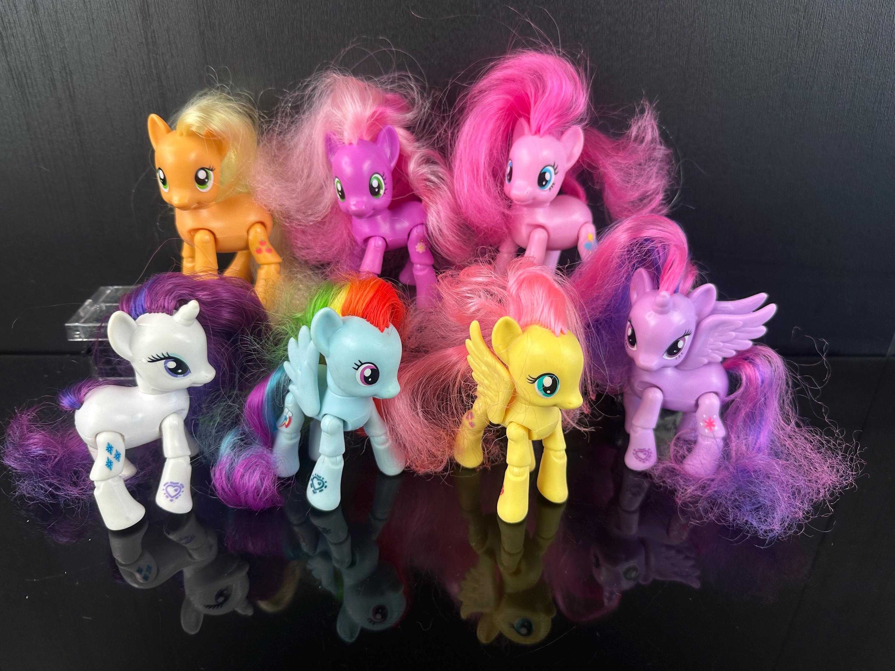 Mlp Mane Six + Cheerilee / Poseable / My Little Pony / G4