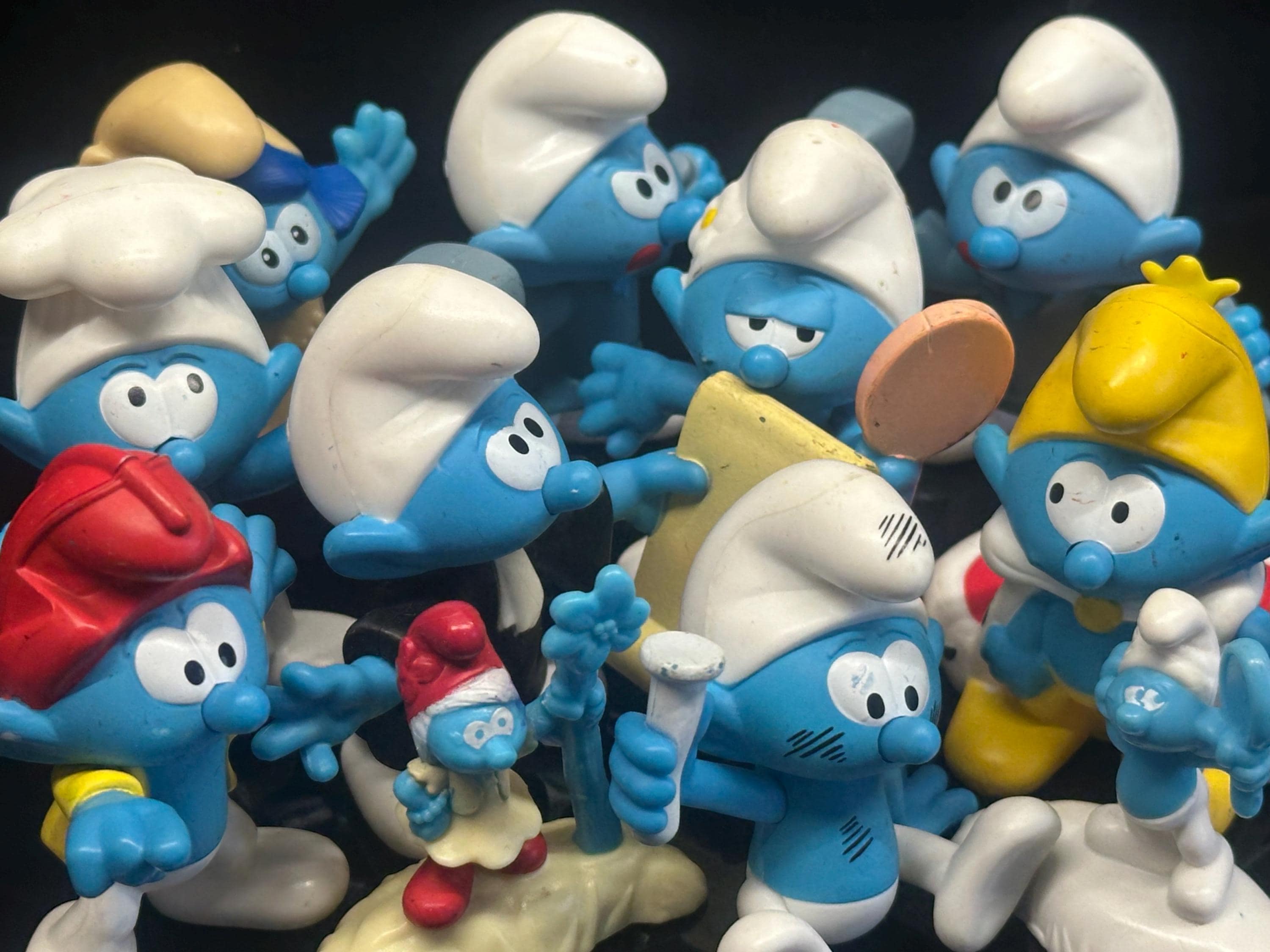 Rare Smurf Figurines - Etsy Canada