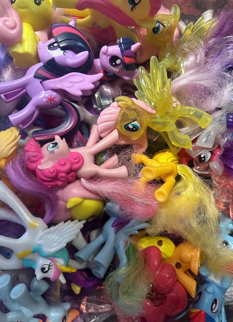Mlp Happy Meal Figures From Mcdonald's and Burger King Collectible ...