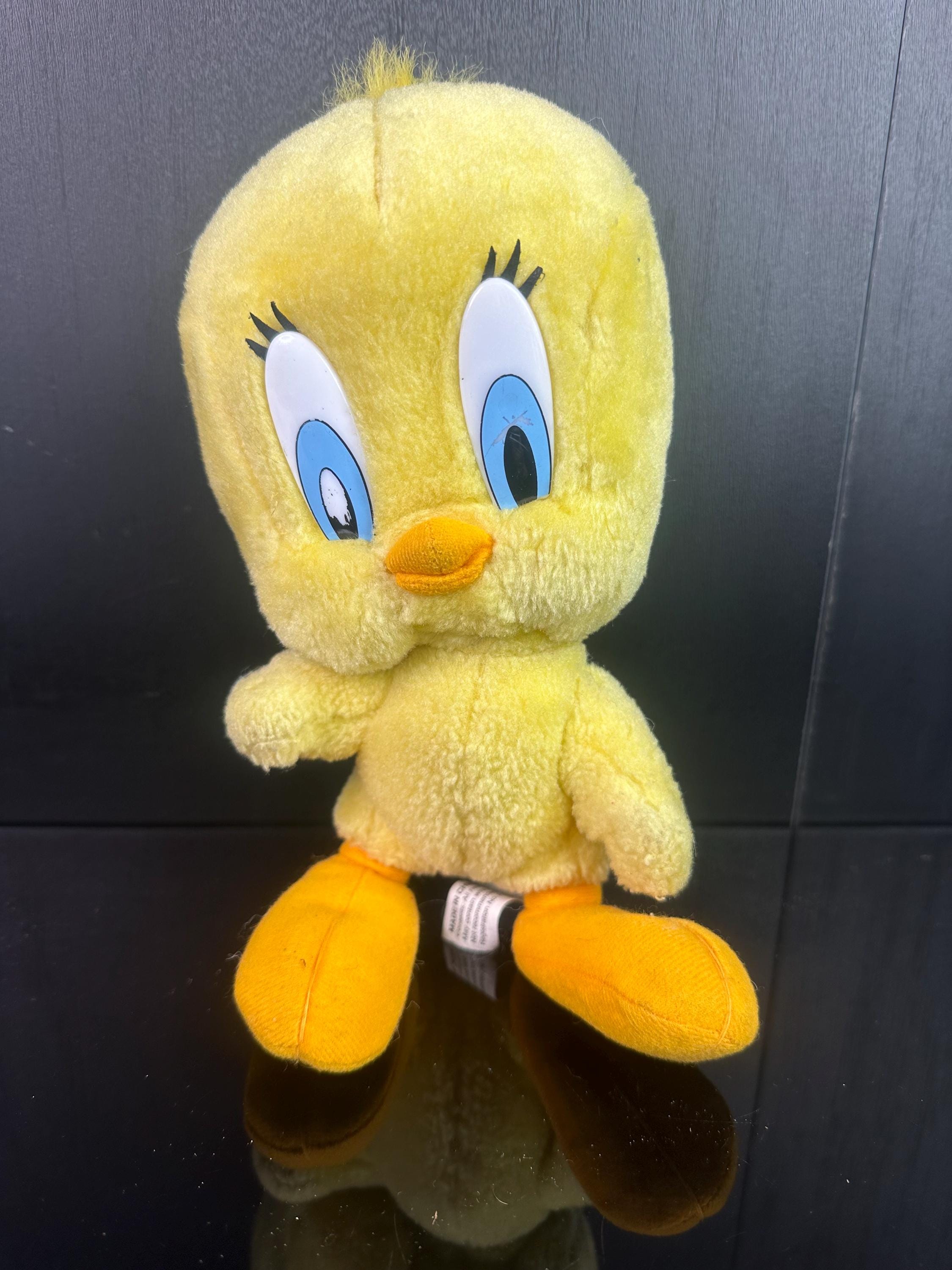 Peluche Steiff Tweety – 20 Cm, Giallo, Per Bambini E Collezionisti, Lavabile 30°C, Qualità Artigianale, Bottone Nell'orecchio