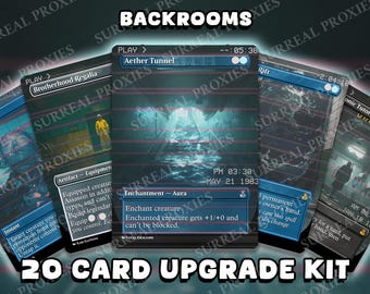 The Poolrooms MTG Proxy Expansion – Backrooms-Themed Deck Upgrade
