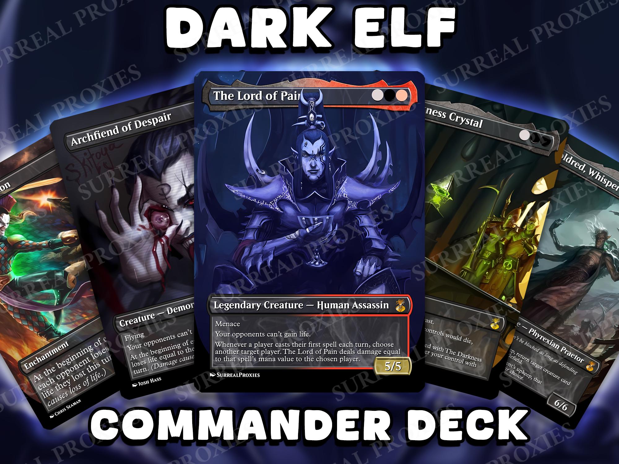 the lord of pain mtg commander deck Magic: The Gathering