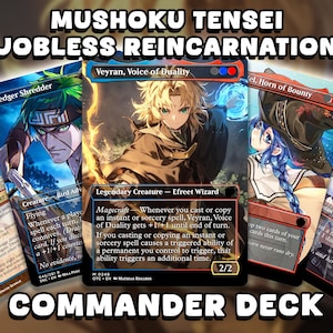 Mushoku Tensei-Themed EDH Deck | Premium Benutzerdefinierte MTG