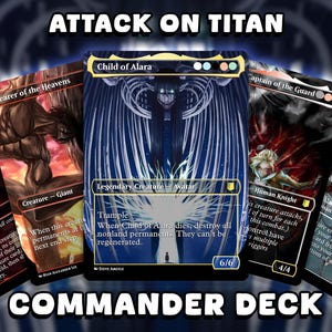 Los muros caerán – Mazo de comandante EDH de Ataque a los Titanes