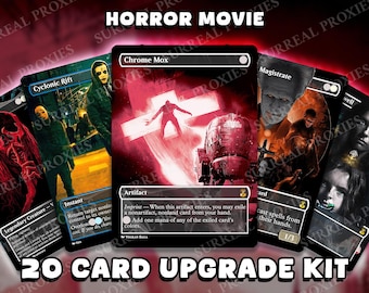 Horror Movie MTG Proxy Cards – 20 Card Commander Upgrade Kit - Etsy