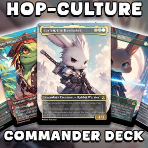 HopCulture: El mazo Hare-Aparent: un mazo proxy de MTG centrado en los fans con conejitos chibi