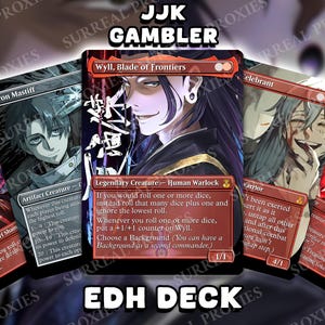 jjk mtg cards Created Custom Magic the Gathering for the Sendai Colony 4 #jjk #mtg (Artist credits in the replies) Jujutsu Kaisen Custom MTG Commander