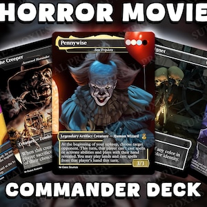 Manifest: The Final Hunt – Custom Horror-Themed Commander Deck | Slasher Movie & Dead by Daylight-Inspired Proxy EDH