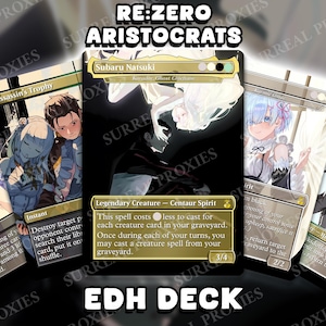 Re:Zero Anime Commander Deck - Aristocrats Graveyard 100 Card EDH Bracket 3 Deck