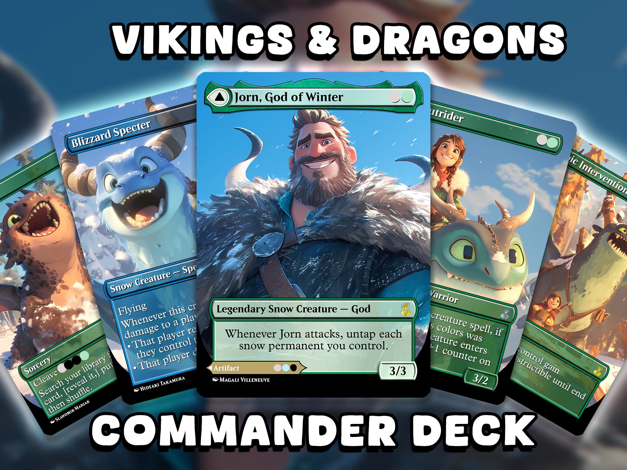 Mtg Snow Commander Deck - Etsy