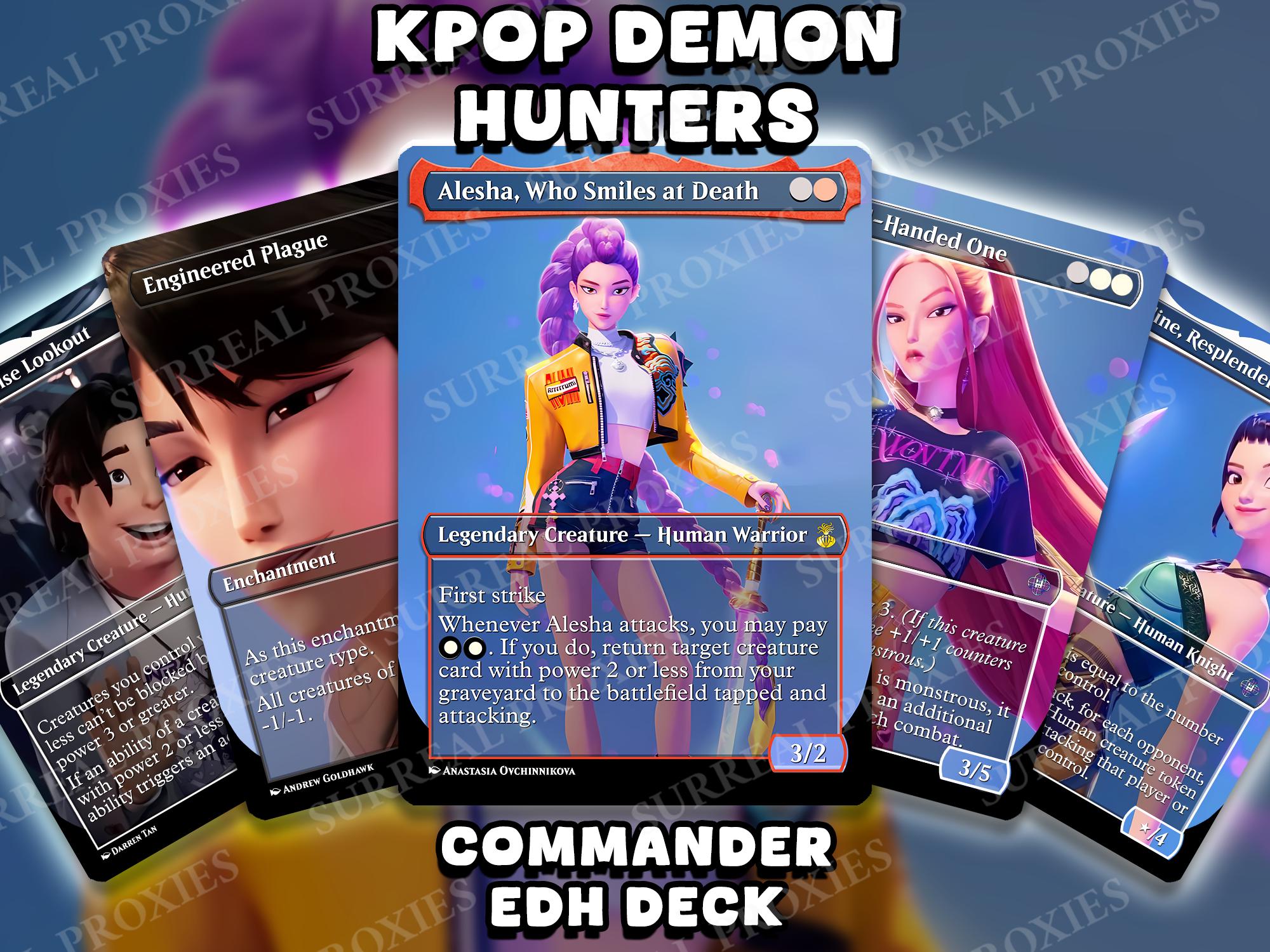 Kpop Demon Hunters Mtg Proxy - Etsy