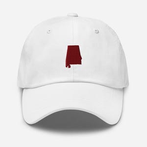 Gorra de papá bordada premium Alabama Roll Tide