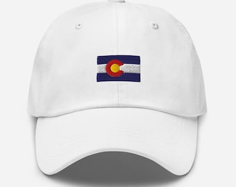 Colorado Flag Dad hat