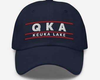 QKA Keuka Lake Finger Lakes Premium Dad Hat