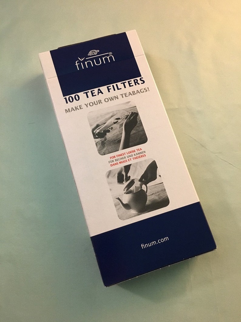XS Tea Filters Biodegradable XS Extra slim paper tea brewing filters image 5