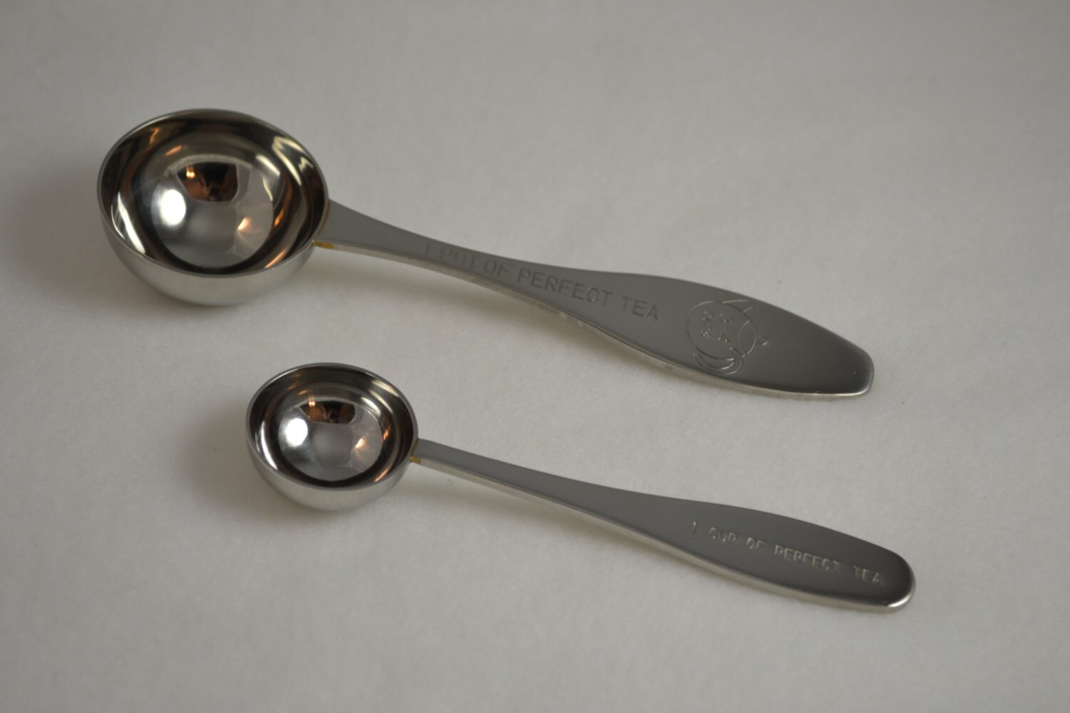 CUP PERFECT Cup of Tea SPOON, Stainless Steel, One Spoon, Smaller Spoon