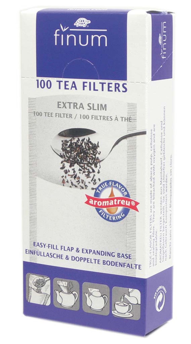 XS Tea Filters Biodegradable XS Extra slim paper tea brewing filters image 3
