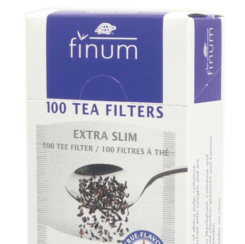 XS Tea Filters Biodegradable XS Extra slim paper tea brewing filters image 2