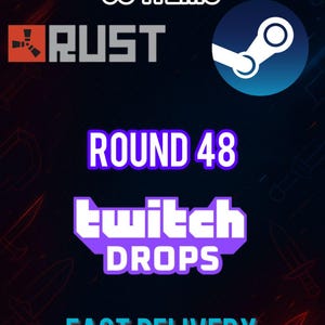 RUST Twitch Drops Round 48 Skin Pack | 68 Items (Fast Delivery)