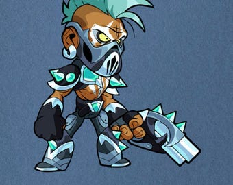 Codice Skin Esclusivo Brawlhalla Metadev Barraza – Raro, Multigiocatore Tutte Le Piattaforme