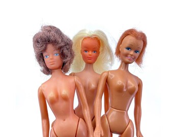 vintage 1960s clone dolls Hong Kong fashion doll Barbie lot