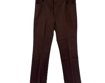 Dickies Men's Vintage 1970's Brown Polyester Pants - Etsy