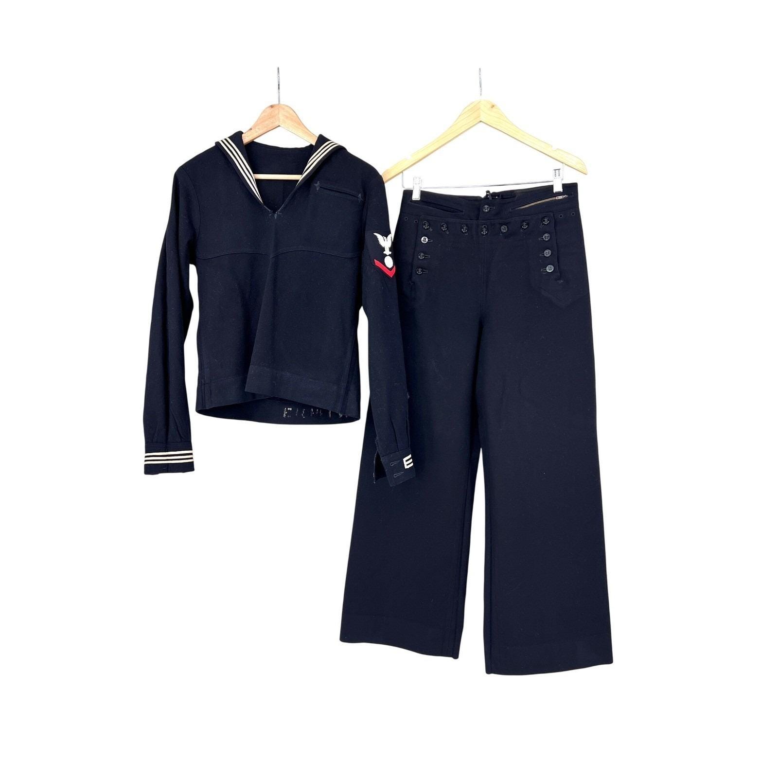 Navy Vintage Crackerjack Pants - Etsy