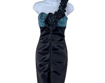 open lace back dress Satin And Chiffon Bodycon Mermaid Dress With Tiered Ruffle Skirt