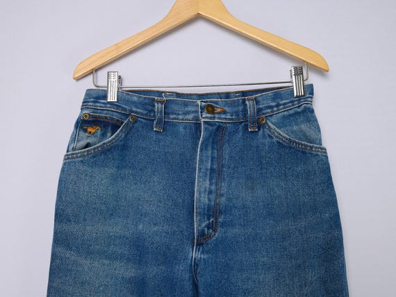 vintage women’s Wrangler jeans high rise denim 70… - image 6