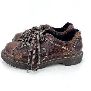 Vintage 90s Dr Martens Shoes Chunky Lace up Oxfords - Etsy display picture 1