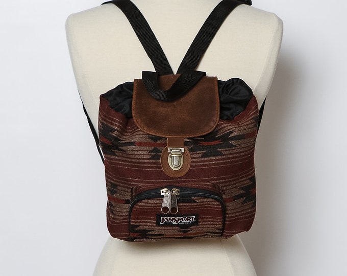 Vintage Jansport Mini Backpack Bag Etsy