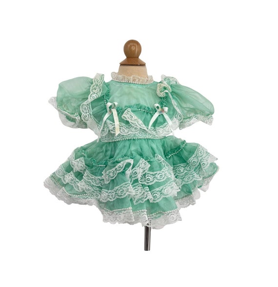 vintage Aurora’s Creations pageant party dress gi… - image 1