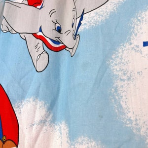 vintage Disney twin bed sheets Micky Minnie Dumbo Goofy Donald Pluto image 7