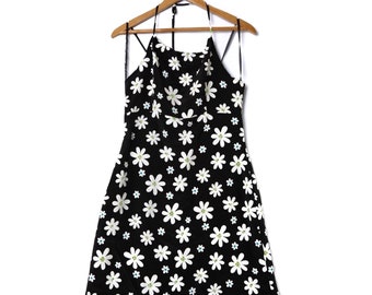 NWT vintage 90s floral mini halter dress deadstock