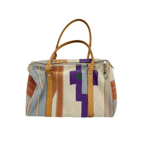 vintage 80s kilim purse Contessa shoulder bag