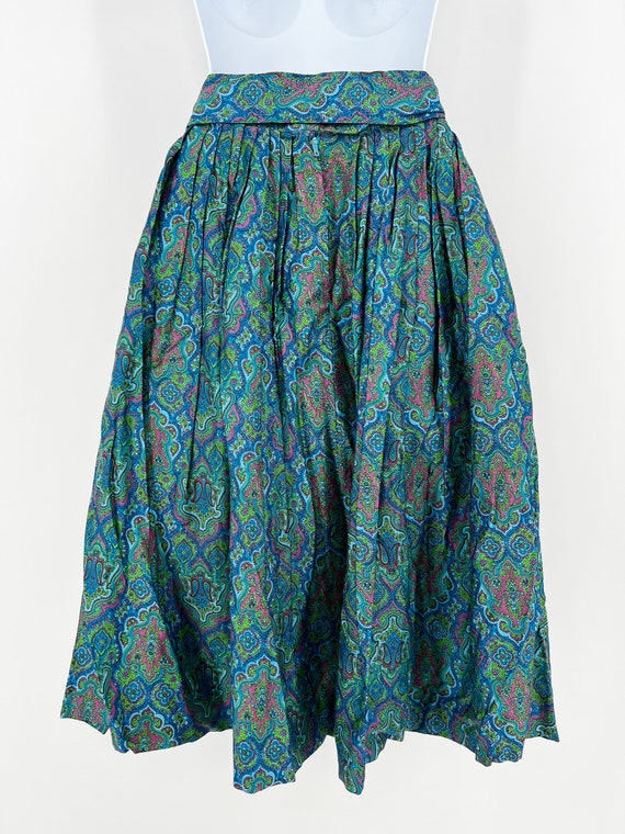 vintage 1950s skirt blouse set Campus Casuals out… - image 4