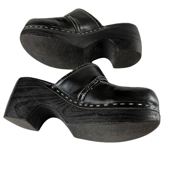 vintage 90s Y2K LEI shoes mules clogs chunky - image 10