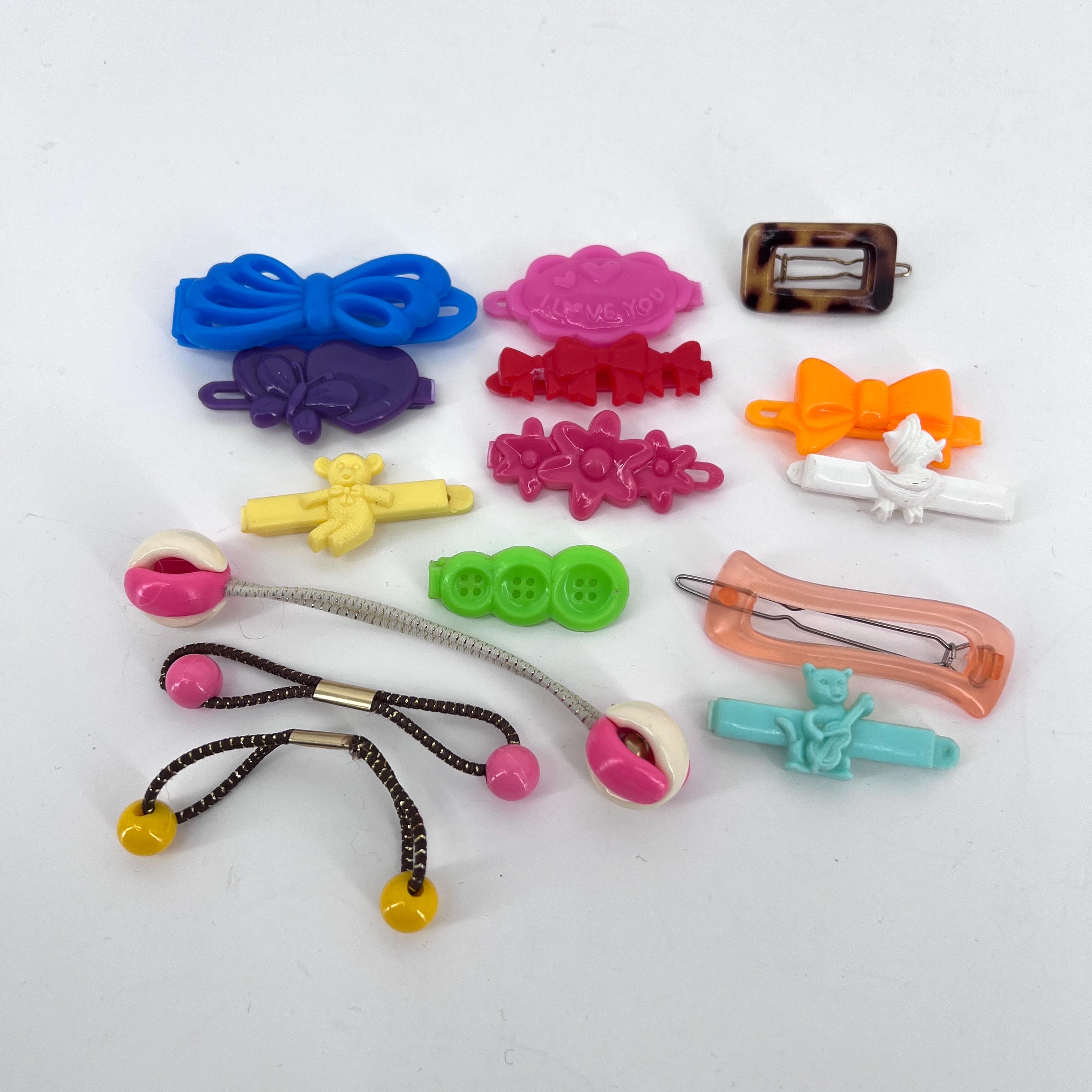 Vintage Barrettes Hair Ties Clips 70s 80s - Etsy