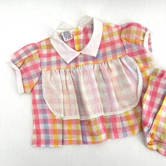 vintage 1960s Baby Togs two piece matching outfit… - image 7