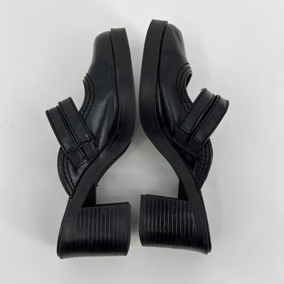 vintage 90s Y2K Mary Jane shoes Mudd chunky heels… - image 10