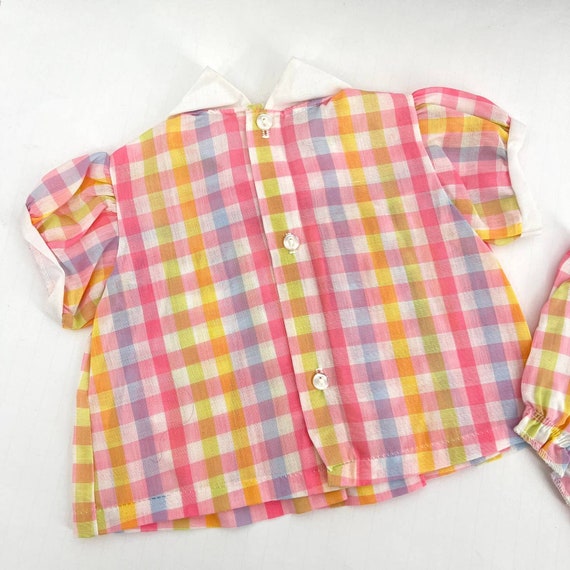 vintage 1960s Baby Togs two piece matching outfit… - image 4
