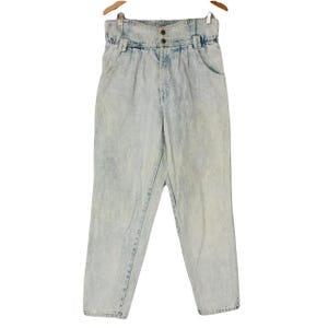 vintage 80s denim jeans high rise stonewashed
