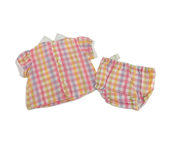 vintage 1960s Baby Togs two piece matching outfit… - image 2