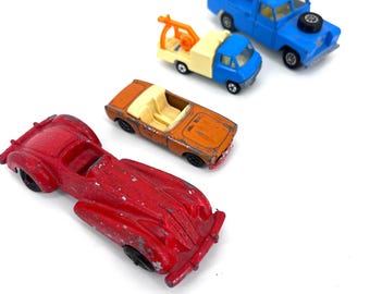 Vintage Diecast Car Manoil Roadster Playart Honda Tomica Toyota Corgi Land Rover