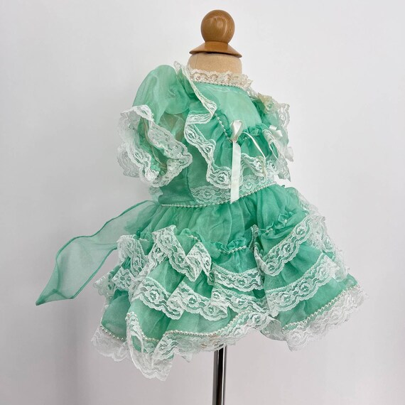 vintage Aurora’s Creations pageant party dress gi… - image 3