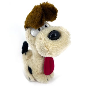 vintage 80s Odie Garfield dog stuffed animal plushie