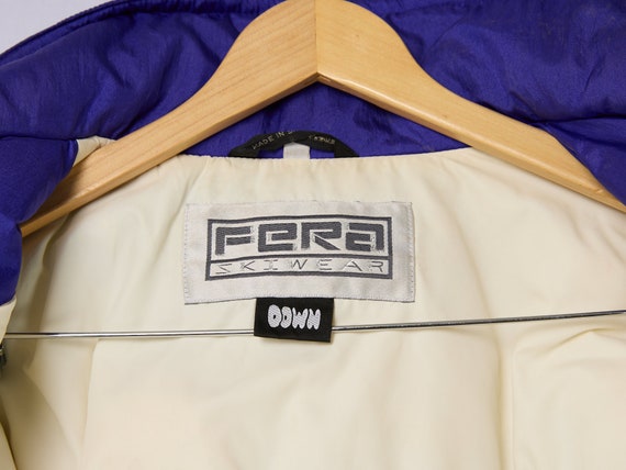 vintage 80s ski coat Fera skiwear down jacket - image 2