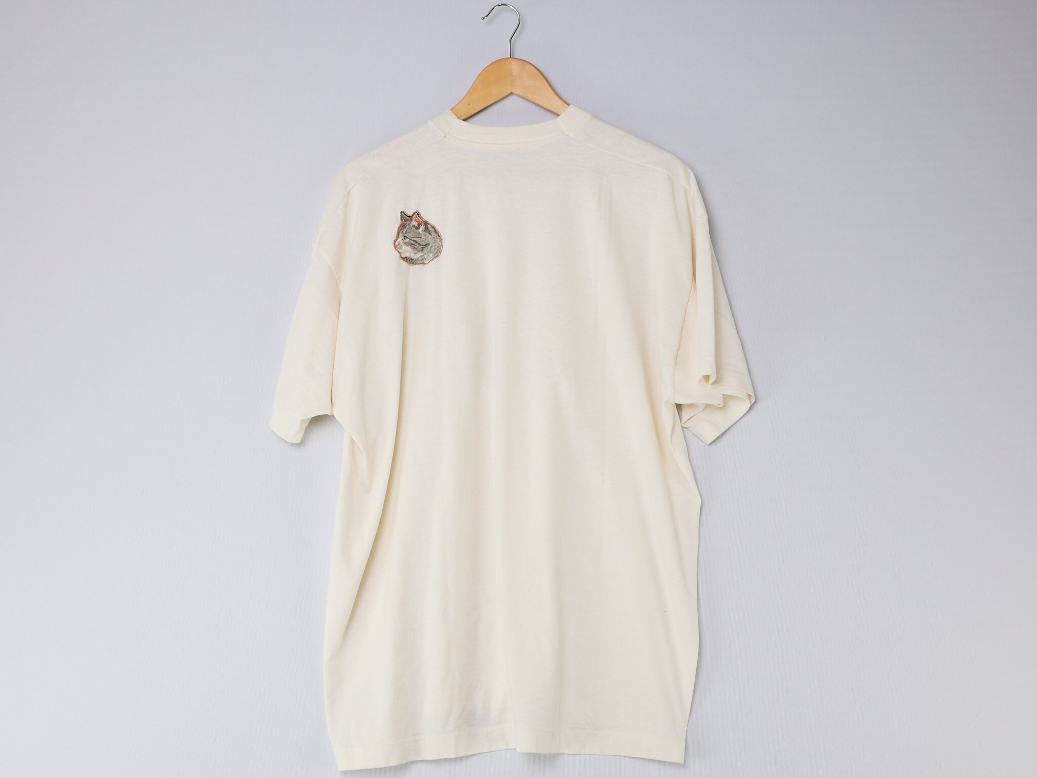 【1993studio】24SS★ Vintage Cat T-shirt 71tynkbybvL._AC_SY350_QL65_.jpg