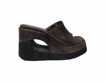 90s chunky platform sandals